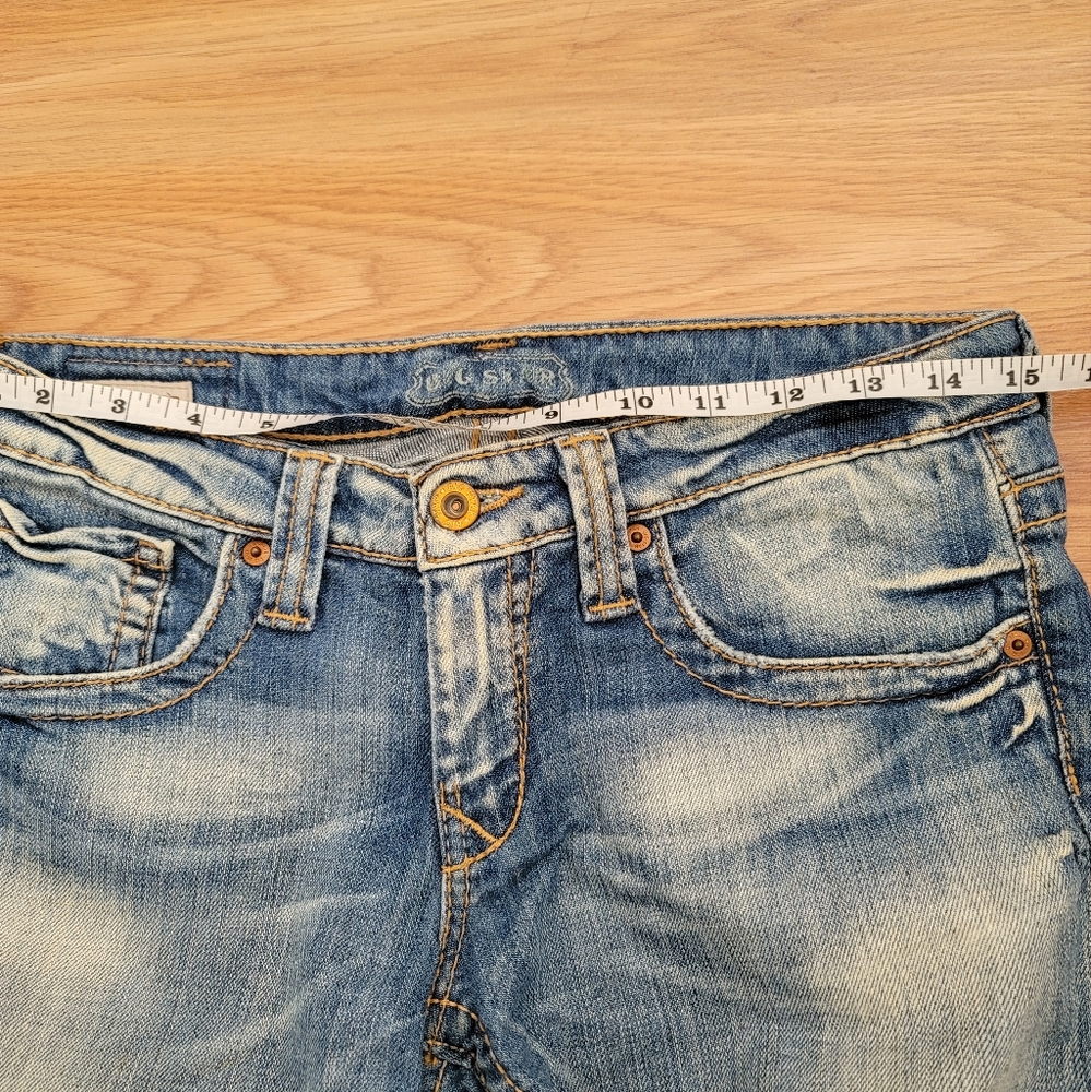 Big Star Casey Crop Jeans Size 28 Made in USA - Picture 10 of 14